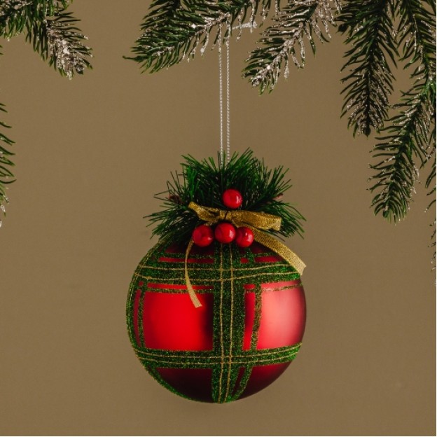 Jucarie pentru brad CHECKBALL