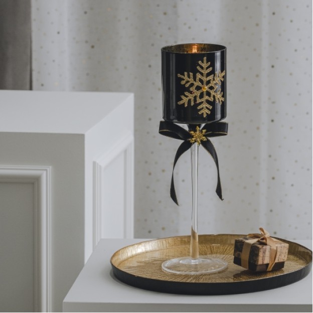 Suport pentru lumanare glitteribo