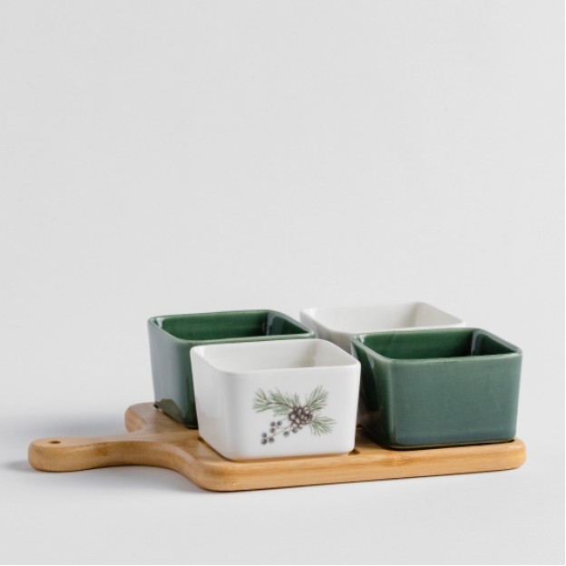 Platou decorativ pinhas