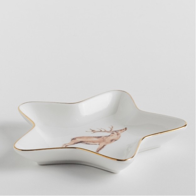 Platou decorativ rentier star