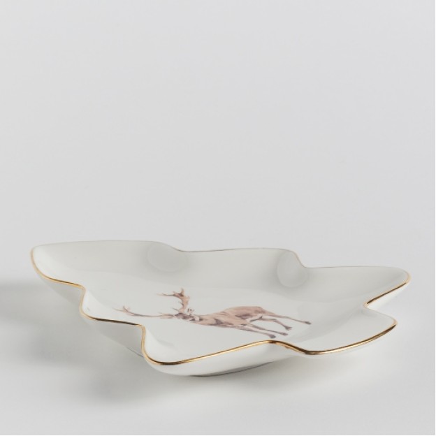 Platou decorativ rentier tree