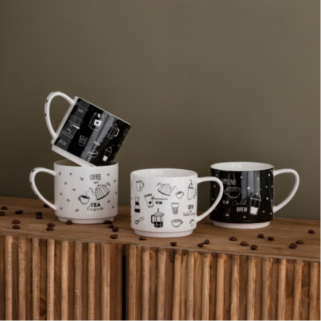 Set 4 cani latte lover