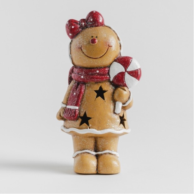 Figurina decorativa Led Gingerina