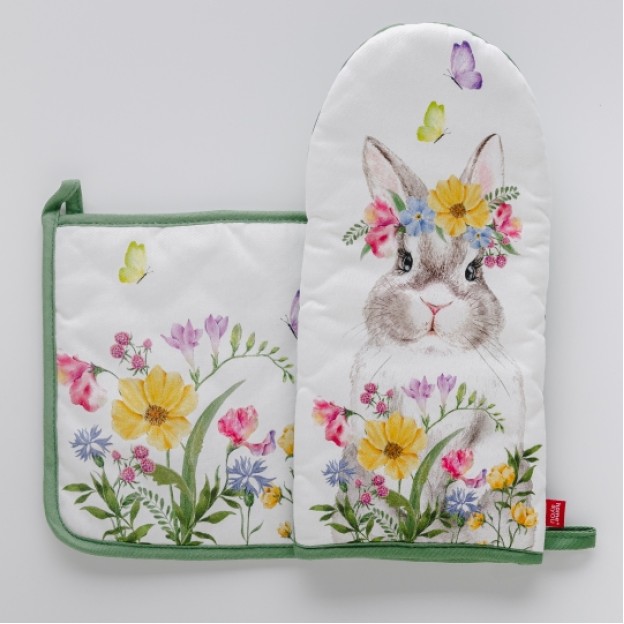 Manusa pentru bucatarie flowerful