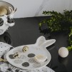 Platou decorativ iepuras modernic