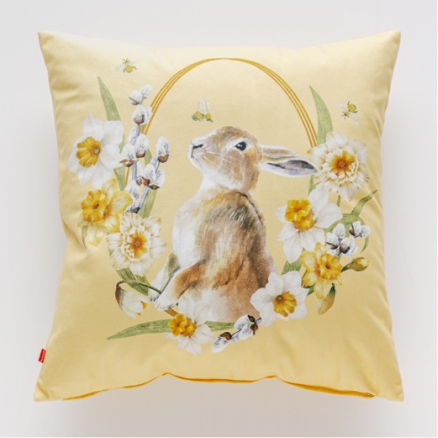 Fata de perna 45x45cm rabbiflowerso