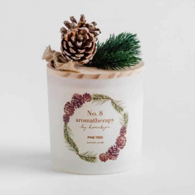 Lumanare winterosa decor