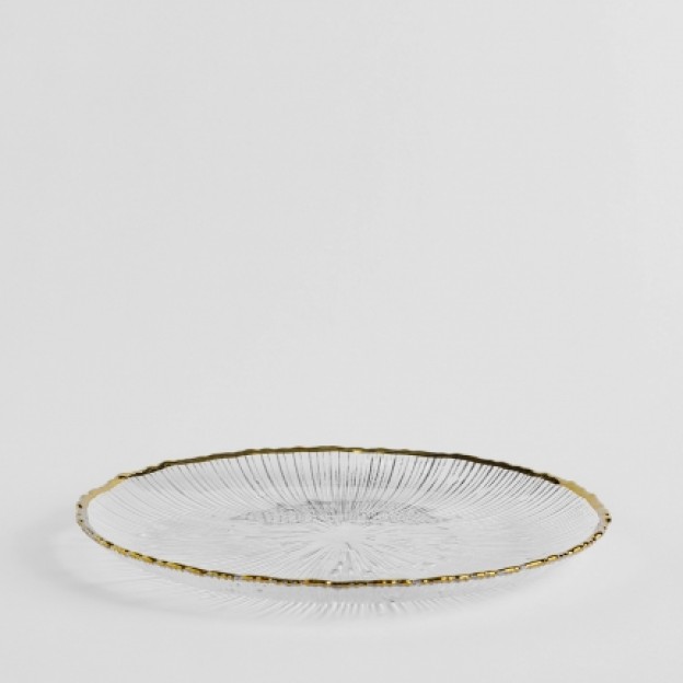 Platou decorativ glassica
