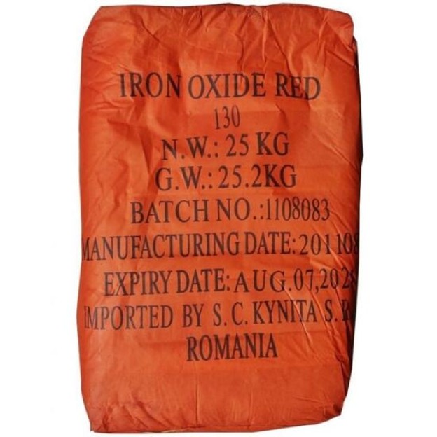 Oxid rosu H130 vrac, sac 25 kg