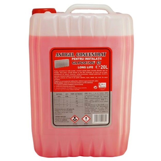 Antigel concentrat GLYCOXOL C.T. long life canistra 20 litri