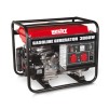 Generator de curent monofazat HECHT GG 3300, motor benzina, 4 timpi, 208 CC, 2.6 kW, max 3 kW, cu maner