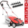 Scarificator si aerator electric HECHT 1848 2 in 1, putere motor 1800 W, sac colectare 55 litri, latime de lucru 40 cm