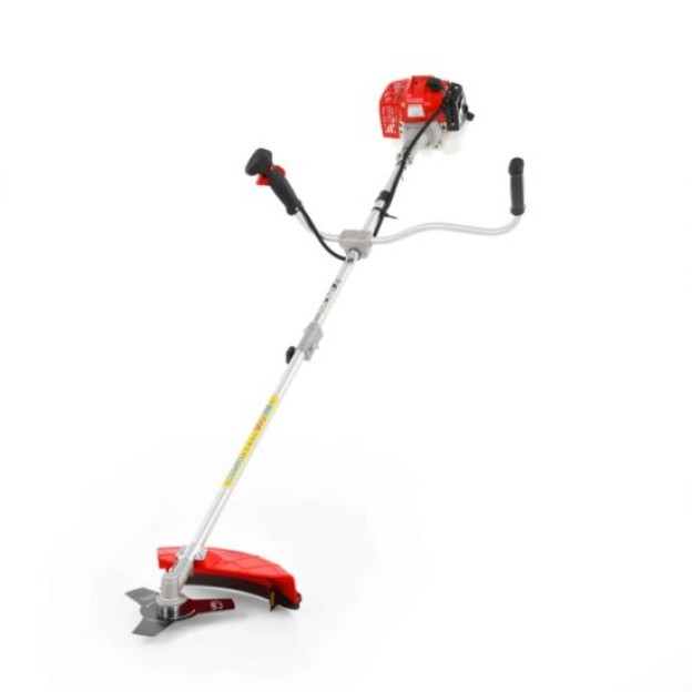 Motocoasa pe benzina HECHT 129 BTS, motor 2 timpi, 1.1 CP, capacitate cilindrica 26 CC, latime de lucru 43 cm, 5.9 kg
