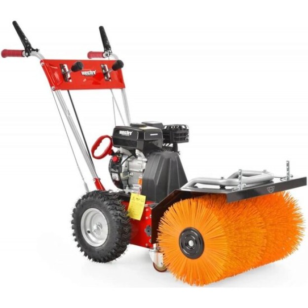 Masina multifunctionala de curatat cu perie HECHT 8615, motor benzina 4 timpi, 196 CC, latime lucru 60 cm, 4 viteze inainte si 2 viteze inapoi