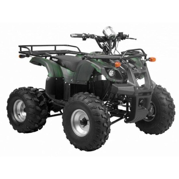 ATV electric HECHT 56150 Army, acumulator 60 V / 20 Ah, viteza maxima 35 km/h, greutate maxima suportata 120 kg, camuflaj
