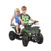 ATV electric pentru copii HECHT 56801, acumulator 36 V / 12 Ah, viteza maxima 25 km/h, greutate maxima suportata 60 kg, display digital, verde