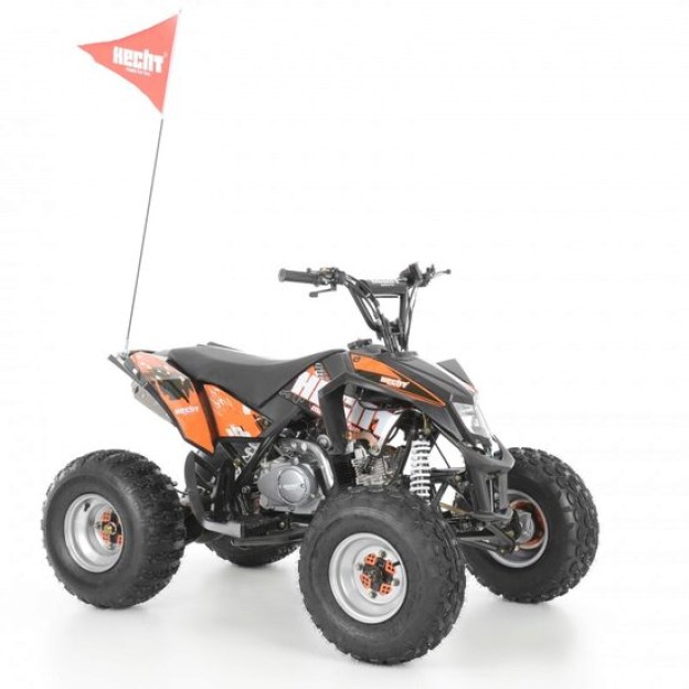 ATV Hecht 54125 Black, capacitate motor 7.6 cp, prevazut cu ambreiaj automat si pornire electrica