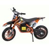 Motocicleta electrica pentru copii HECHT 54500, acumulator 36 V, 8 Ah, motor 500 W, greutate suportata 75 kg, viteza 25 km/h, orange, varsta 7+ ani
