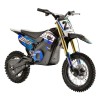 Minicross cu acumulator Hecht 59100 36 v 12 ah capacitate maxima 65 kg autonomie 9 km albastru