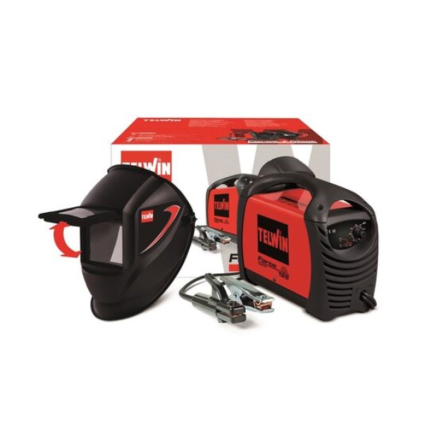 FORCE 125 + Masca Sudura Tiger - Invertor sudura TELWIN