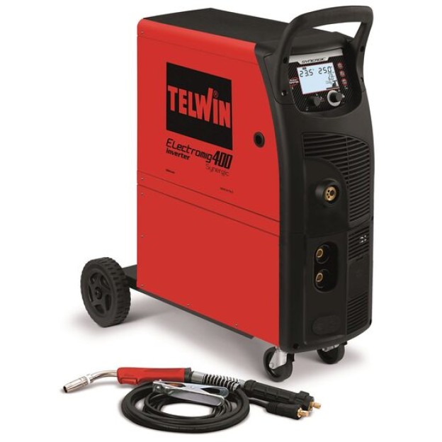 ELECTROMIG 400 SYNERGIC - APARAT DE SUDURA TELWIN tip MIG-MAG/TIG/MMA