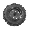 Set roti cauciuc HECHT 000720, 8 inch, accesoriu compatibil cu motocultorul Hecht 7970
