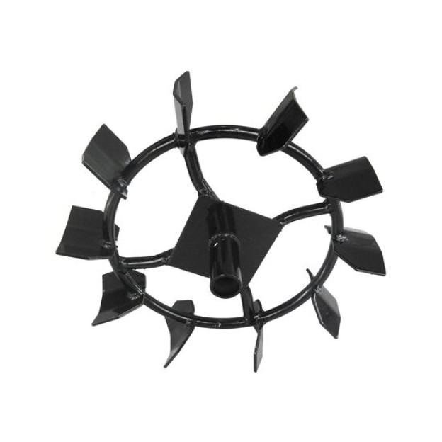 Set 2 roti metalice HECHT 000750, material otel, compatibile cu motocultorul Hecht 750