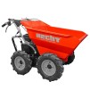 Transportor cu roti HECHT 2636, motor pe benzina, putere 6.5 CP, capacitate cilindrica 196 CC, capacitate incarcare 300 kg