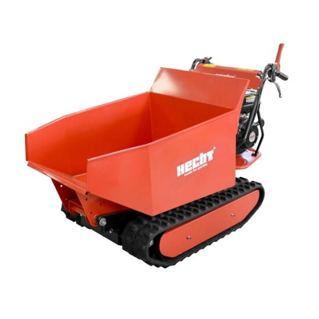 Transportor cu senile HECHT 2950, motor pe benzina, putere 9 CP, capacitate cilindrica 270 CC, capacitate incarcare 500 kg