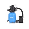 Pompa pentru filtrare nisip HECHT 302200, putere 200 W, debit 6 mc/h, capacitate nisip 12 kg, alimentare 230 V