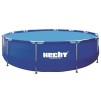 Piscina cu structura metalica HECHT 3476 Blue Sea, 300 x 76 cm, volum apa 4383 litri, kit de reparare inclus