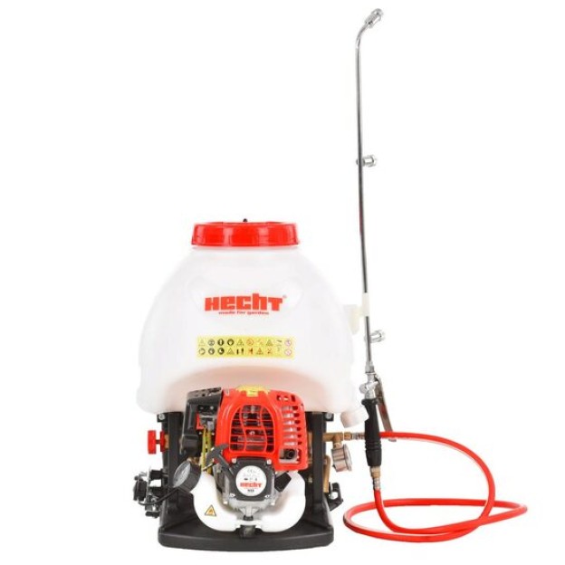 Atomizor HECHT 433, motor benzina, 4 timpi, 0.75 CP, 25.4 CC, capacitate rezervor solutie 15 L, presiune maxima 25 bar