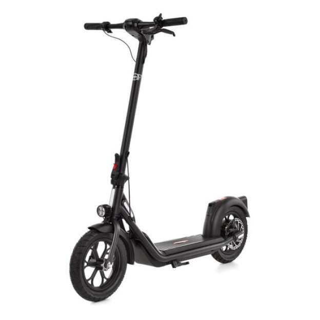 Trotineta electrica HECHT 5189, 400 W, autonomie 30 km, acumulator Li-Ion 36 V, 10 Ah, roti 12 inch, greutate maxima suportata 100 kg