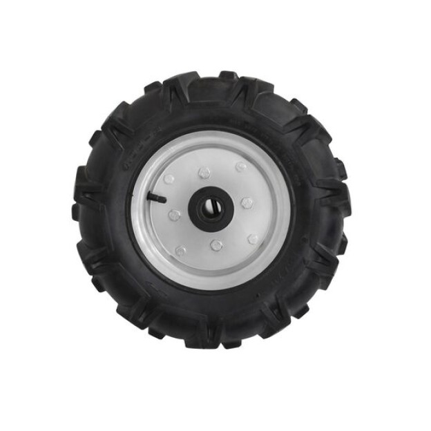 Set roti de cauciuc HECHT 8001017, 8 inch, compatibile cu motocultorul Hecht 785, 790BS