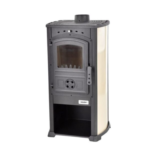 Soba pe lemne HECHT ARDENIS, 7-8 kW, diametru evacuare 120 mm, pentru lemne si bricheti