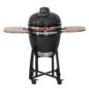 Gratar de gradina ceramica cu carbuni - HECHT FERNO BLACK