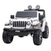Mașină cu acumulator pentru copii - Jeep Wrangler Rubicon White