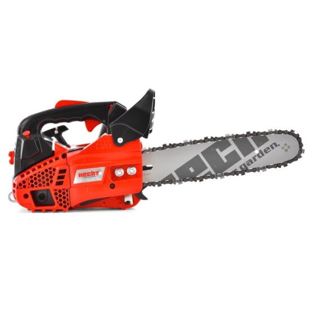 Motofierastrau cu lant HECHT 925 R, motor 2T, benzina, 25.4 CC, 0.75 kW, 1 CP, bara 30 cm, lant 3/8 inchi, 1.3 mm