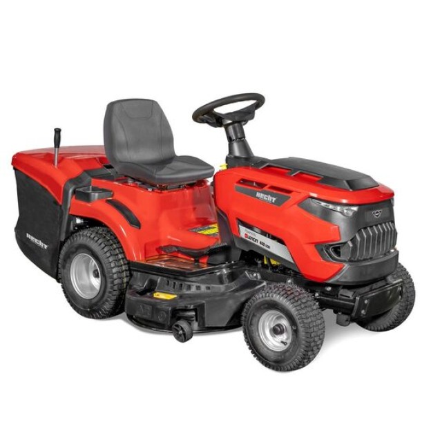Tractoras pentru tuns gazonul/iarba HECHT 5102, motor Loncin 12.5 kW, 586 CC, transmisie Hydro-Gear, latimea de lucru 102 cm, cos colector 245 l