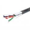 Cablu FTP cat.5e SUFA cupru integral 0,5 manta PVC gri tambur 305ml TED Wire Expert TED002419 BBB