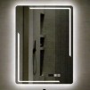 Oglinda LED touch cu sistem dezaburire si ceas 60x80 cm AT1CT-IM1P-RS1S-D037