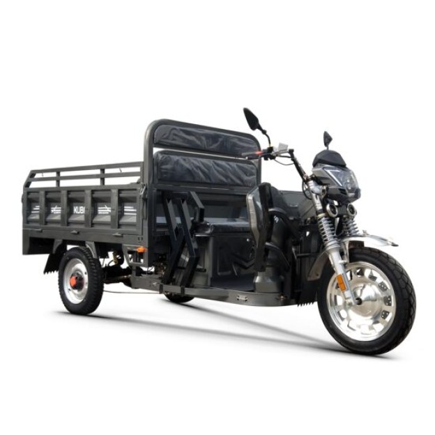 Triciclu electric KUBA GL 18000 MAX autonomie 70 km viteza 25 km/h bena 135x102 cm basculabila obloane rabatabile putere 2000W acumulatori 72V/45Ah