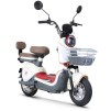 Scuter electric KUBA SWEET, alb, autonomie 40-50 km viteza maxima 25 km/h putere 350W acumulatori 48V/12Ah, CIV inclusa, nu necesita permis