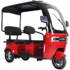 Tricicleta electrica KUBA OPTIMUS MAX cu cabina, rosu, autonomie 60 km viteza maxima 25 km/h putere 1000W acumulatori 72V/20Ah nu necesita permis