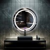 Oglinda LED Touch Consuel sistem dezaburire 60x60 cm colectia Marcello Funghi AT1CT-D1OC-RS1S-D026