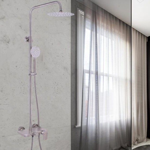 Coloana dus inox SUS304 satinat Korman N/LY001