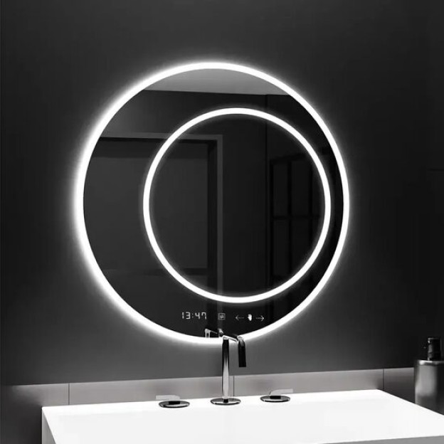 Oglinda LED touch July sistem de dezaburire 60x60cm colectia Marcello Funghi AT1CT-D1OC-RS1S-D025