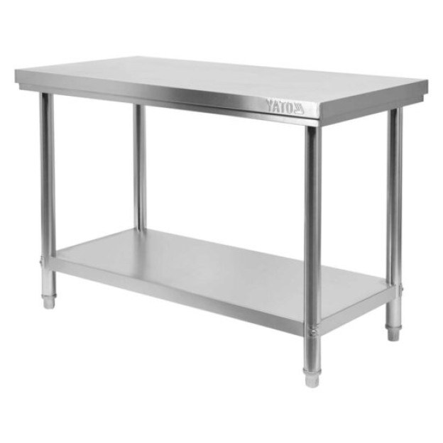 Masa de lucru 1200×700×h850mm cu spatiu de depozitare Yato YG-09011