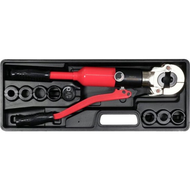 Presa hidraulica pentru sertizat tevi pex-al-pex u/th 16-32, cap rotativ 360° Yato YT-21759
