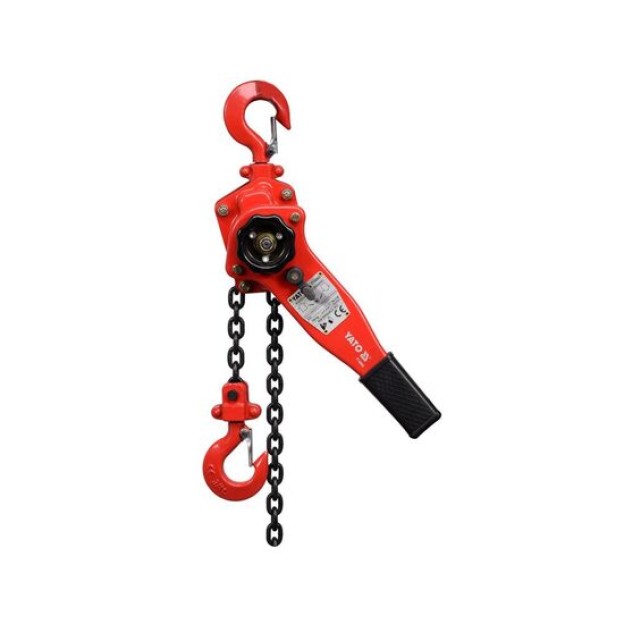 Scripete cu lant si pârghie 0,75t, inaltime de ridicare 1,5m Yato YT-58962